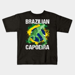 Brazilian Capoeira Dance Self-Defence Sports Kids T-Shirt